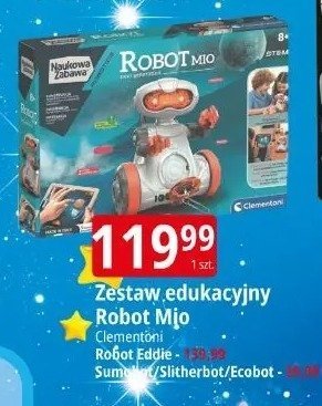 Zestaw edukacyjny Robot Mio Clementoni promocja w Leclerc