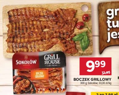 Boczek grillowy Soko艂贸w grill house promocja
