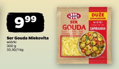 Ser Gouda wiórki promocja w Netto