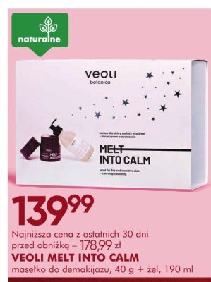 Zestaw kosmetyków VEOLI MELT INTO CALM maselko do demakijażu 40 g + żel 190 ml promocja w Super-Pharm