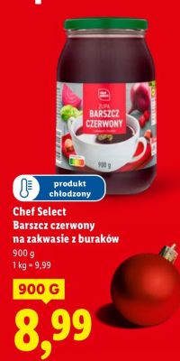 Barszcz czerwony na zakwasie z buraków Chef Select promocja w Lidl