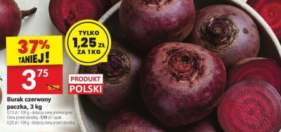 Burak czerwony paczka promocja w Twój Market