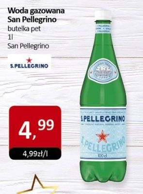 Woda gazowana San Pellegrino butelka pet San Pellegrino promocja w Market Point