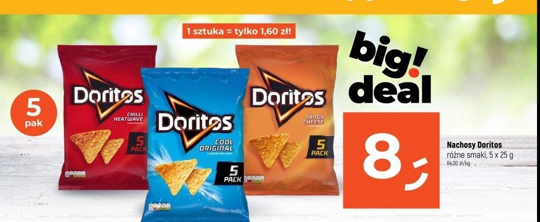 Nachosy cool original Doritos Frito lay doritos promocja