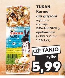 Karma dla gryzoni Tukan promocja
