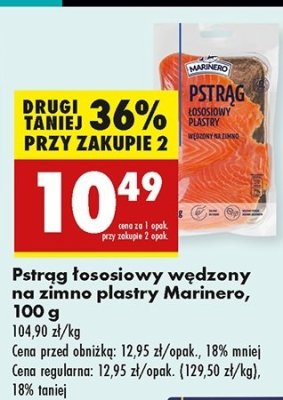 Pstr膮g 艂ososiowy w臋dzony plastry Marinero promocja
