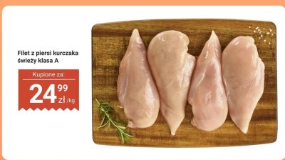 Filet z piersi kurczaka świeży klasa A promocja w Dino