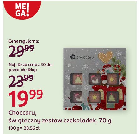 Zestaw czekoladek choccaru promocja w Rossmann