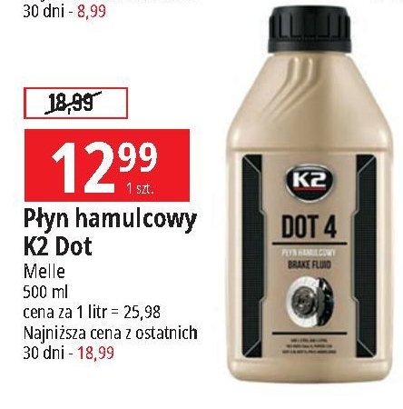 P艂yn hamulcowy K2 dot 4 promocja