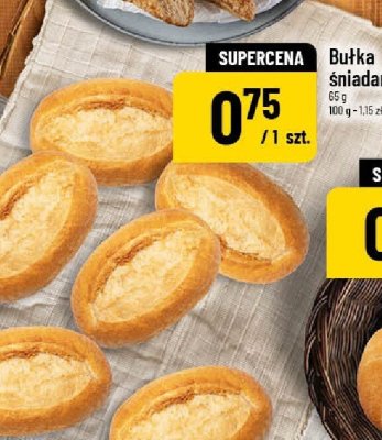 Bułka śniadaniowa promocja w POLOmarket