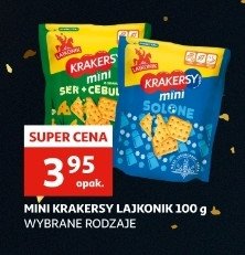 Krakersy solone Lajkonik mini krakersy promocja