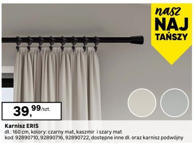 Karnisze ERIS Leroy Merlin promocja w Leroy Merlin