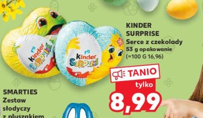 Serce niespodzianka Kinder niespodzianka promocja