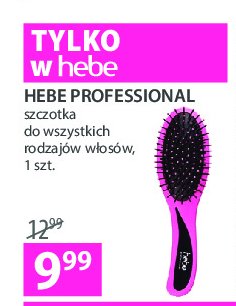 Szczotka do wszystkich rodzajów włosów Hebe professional promocja