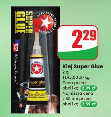 Klej Super Glue promocja w Dino