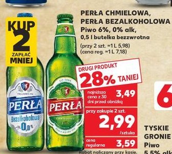 Piwo Perła bezalkoholowa promocja w Kaufland