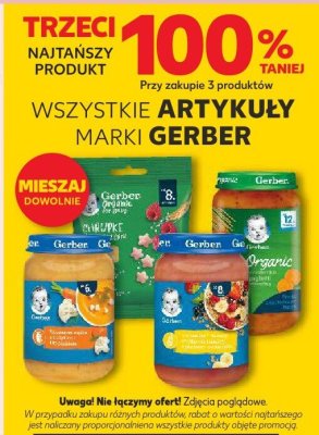 Artykuły marki Gerber wszystkie rodzaje promocja w Kaufland