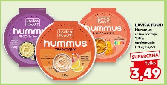 Hummus pieczony bakłażan promocja