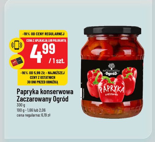 Papryka konserowa Zaczarowany ogród promocja