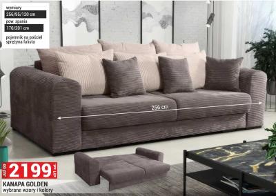 Kanapa GOLDEN promocja w Merkury Market