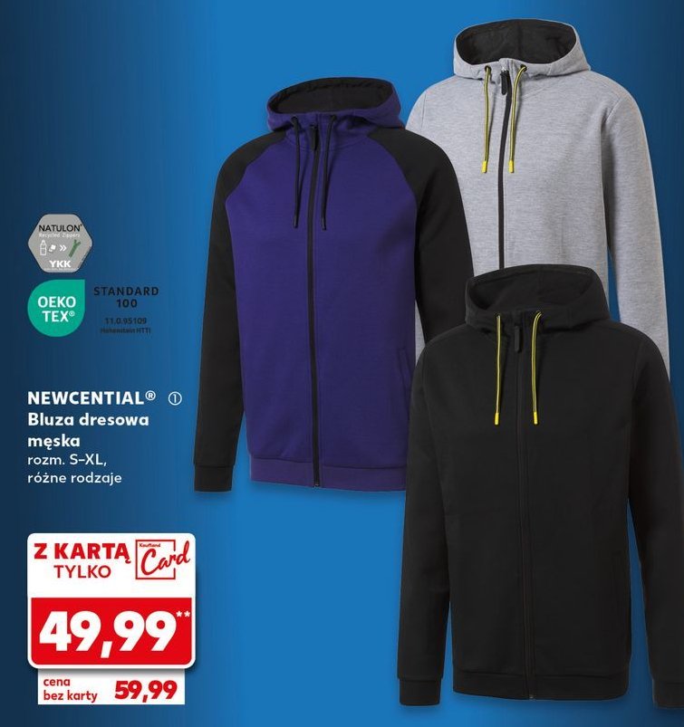 Bluza męska s-xl Newcential promocja