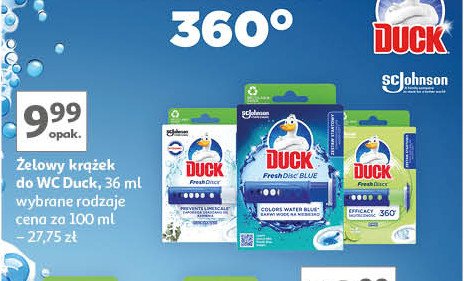 Krążki żelowe eukalitups Duck fresh discs promocja