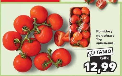 Pomidory gałązka promocja