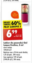 Lakier do paznokci żelowy 10 Eveline gel laque promocja