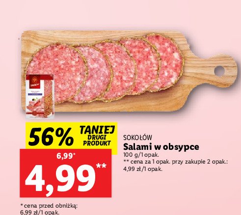 Salami w obsypce Soko艂贸w promocja