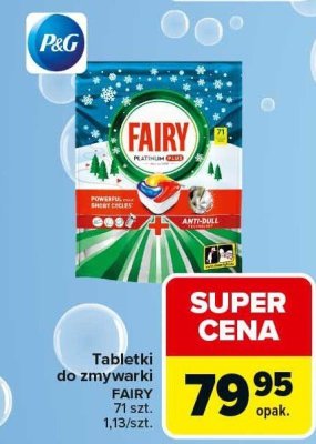 Tabletki do zmywarki FAIRY 71 szt. promocja w Carrefour