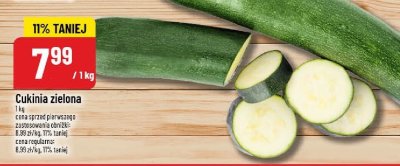 Cukinia zielona POLOmarket promocja w POLOmarket