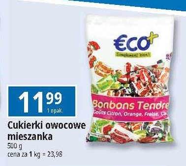 Cukierki miękkie Eco+ promocja