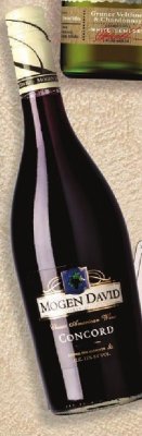 Wino Mogen David Concord czerwone półsłodkie 0,75l promocja w POLOmarket