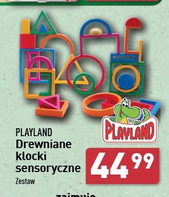 Klocki sensoryczne Playland promocja