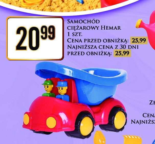 Samochód ciężarowy Hemar promocja w Dino