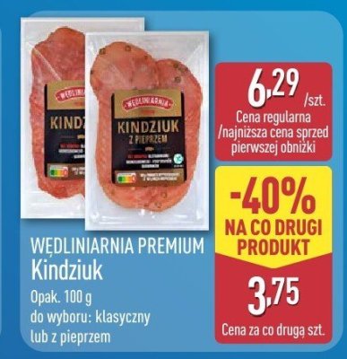 Kindziuk z pieprzem promocja w Aldi