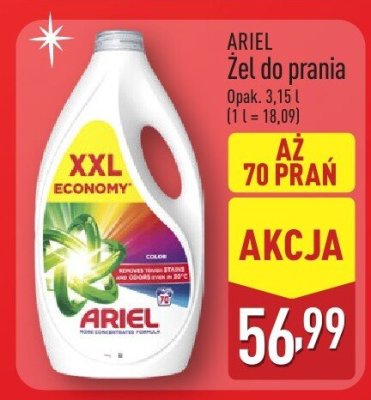 Żel do prania 3,15 l promocja w Aldi