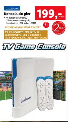 Konsola tv game 200 gier promocja