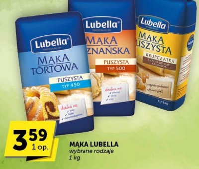Mąka Lubella promocja w Groszek