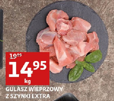 Gulasz wieprzowy extra z szynki promocja