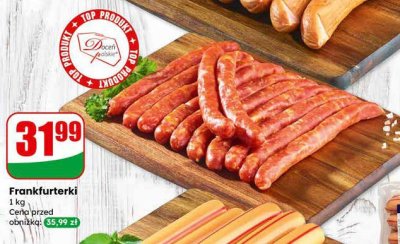 Frankfurterki AGRO Rydzyna 1 kg promocja w Dino