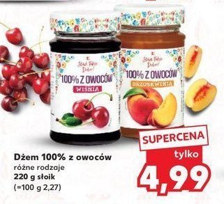 Dżem wiśnia K-classic stąd takie dobre! promocja w Kaufland