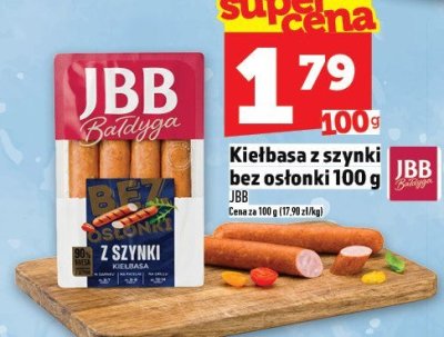 Kiełbasa Kiełbasa z szynki bez osłonki JBB promocja w TOPAZ