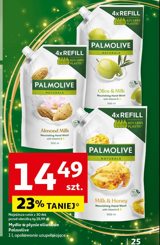 Mydło milk & olive zapas Palmolive naturals promocja