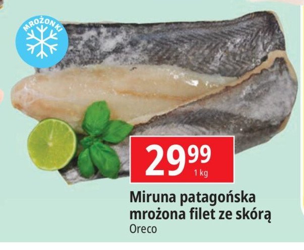 Miruna ze skórą Oreco promocja w Leclerc