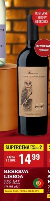 Wino Reserva Lisboa promocja w Biedronka