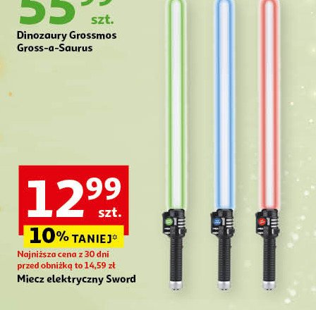 Miecz świetlny promocja w Auchan