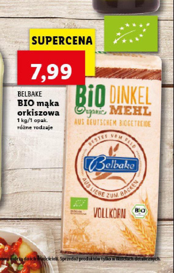 M膮ka orkiszowa bio Belbake promocja