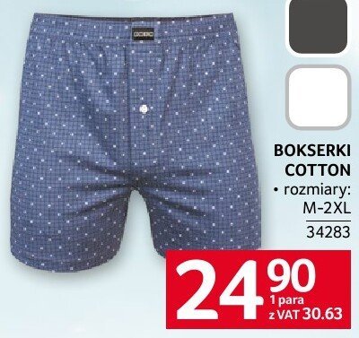 Bokserki Cotton promocja w Selgros