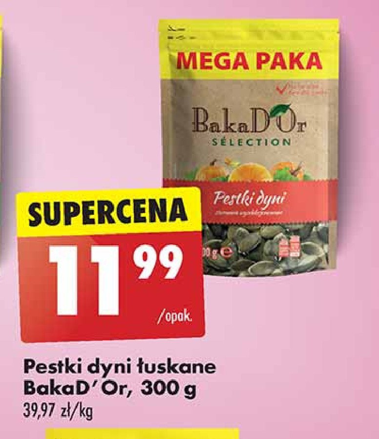 Pestki dyni Bakad'or promocja